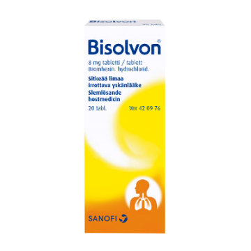 BISOLVON 8 mg tabl 20 fol