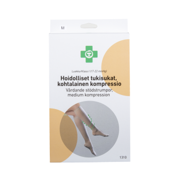 Apteekki hoid tukisukat kohtal kompr XL  (lk. I) beige 1 pari