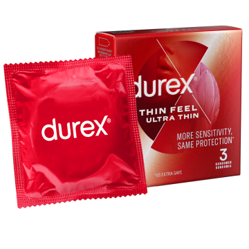 Durex Ultra Thin kondomi 3 kpl