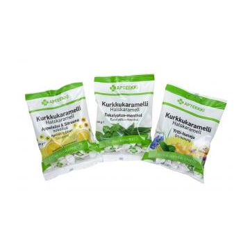 APTEEKKI Kurkkukaramelli Appelsiini & Sitruuna