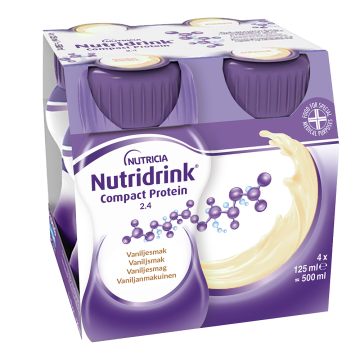 Nutridrink Compact Protein vanilja 4 x 125 ml