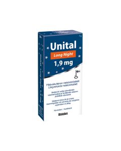 Unital Long Night 1,9 mg 30 tabl