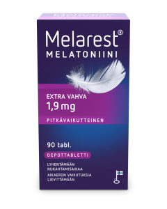Melarest 1,9 mg Pitkävaikutteinen 90 tabl