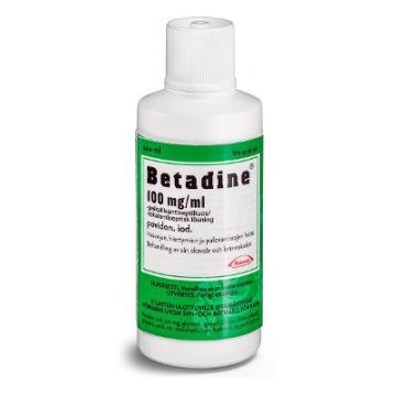BETADINE 100 mg/ml paikallisantiseptiliuos 100 ml