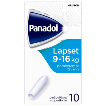 PANADOL 125 mg peräpuikko 10 kpl