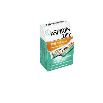 ASPIRIN ZIPP 500 mg rakeet 10 kpl