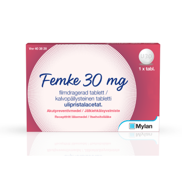 FEMKE 30 mg tabl, kalvopääll 1 fol