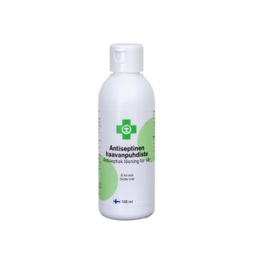 Apteekki Antiseptinen haavanpuhdiste flip-top kaatopullo 100 ml