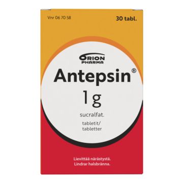 ANTEPSIN 1 g tabl 30 fol