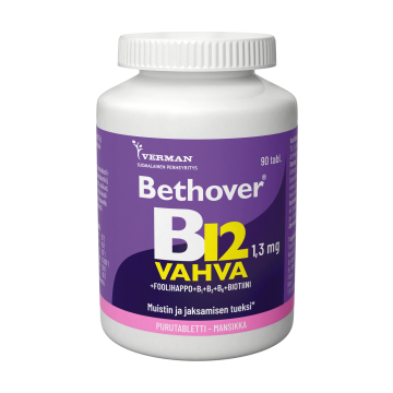 Bethover Strong B12 Mansikka 90 tabl