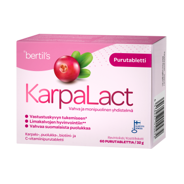 KarpaLact Strong Purutabletti 60 kpl