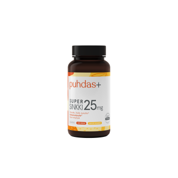 Puhdas+ Super sinkki 25 mg 60 kpl