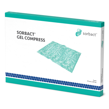 Sorbact Gel Dressing 15cm x 20cm CE 98180 5 KPL
