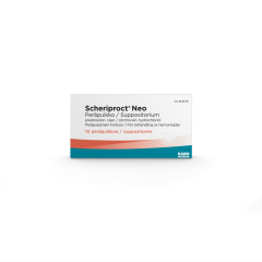 SCHERIPROCT NEO 1/1 mg peräpuikko 10 fol