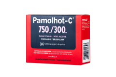 PAMOLHOT-C 750/300 mg porejauhe 20 kpl