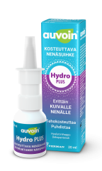 Auvoin Hydro Plus kosteuttava nenäsuihke 20 ml