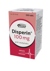 DISPERIN 100 mg tabl 100 kpl