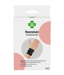 APTEEKKI Rannetuki M, musta 1 kpl