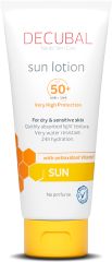 Decubal Body Sunlotion SPF50+ tuubi 180 ml