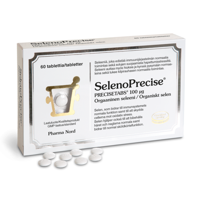 1000012378_SelenoPrecise_100_mikrog_60_tabl_pakkauskuva_Pakkauskuva13877_png