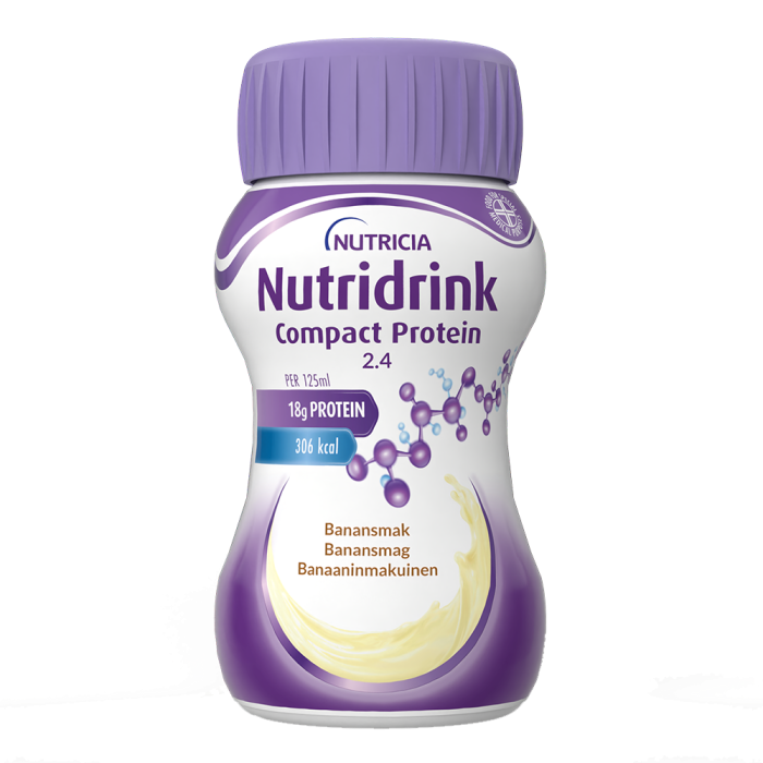1000019201_Nutridrink_compact_protein_banaani_4X125_ml_pakkauskuva_Pakkauskuva24640_png